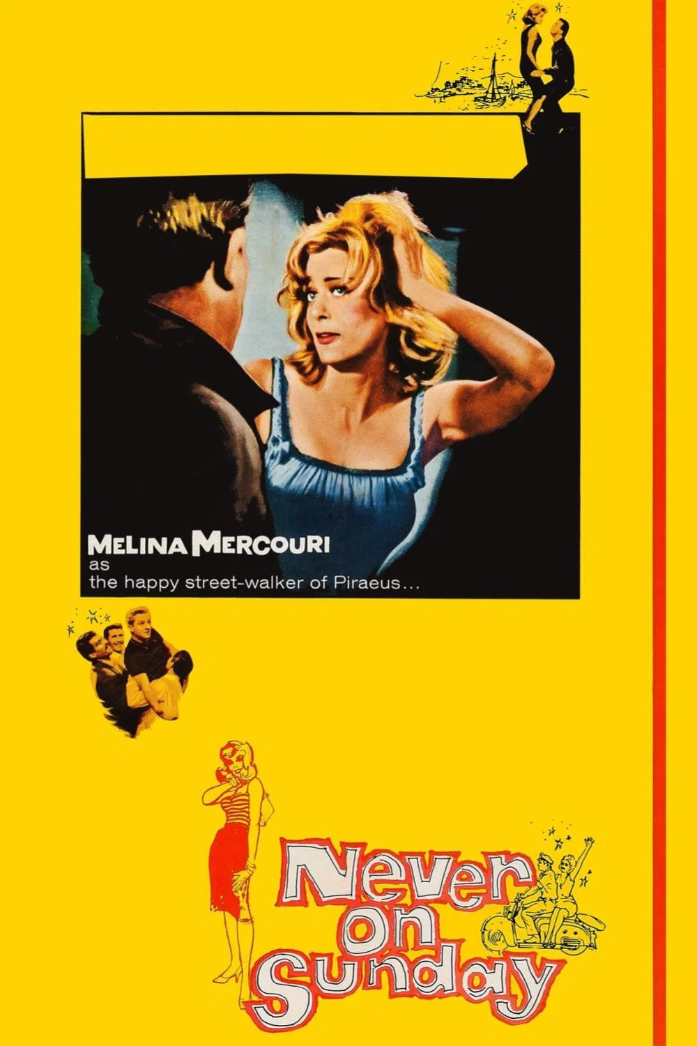 Poster for Ποτέ την Κυριακή