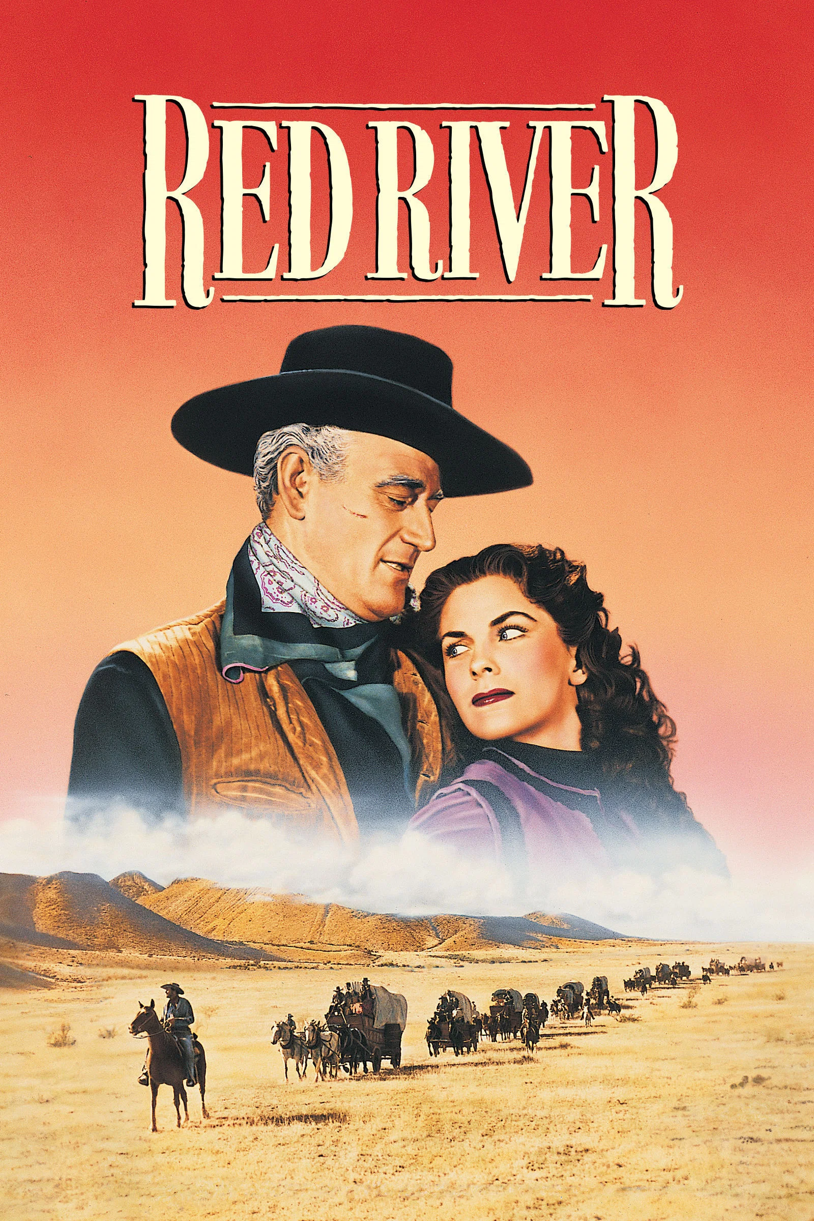 Poster for Red River