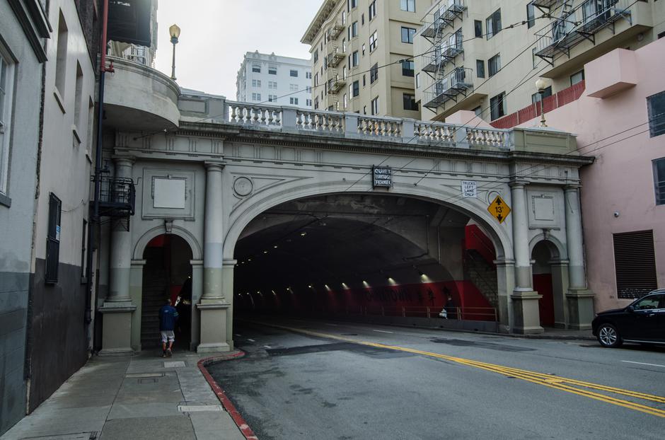 Stockton Street Tunnel - Location image